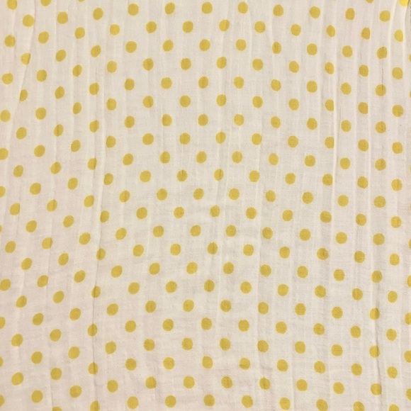 GAP scarf, white with yellow polka dots - Picture 8 of 8